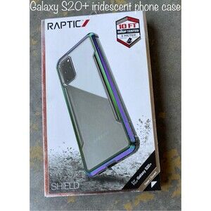 Raptic Shield Samsung Galaxy S20+ Case Iridescent Military Grade 10ft Drop Clear